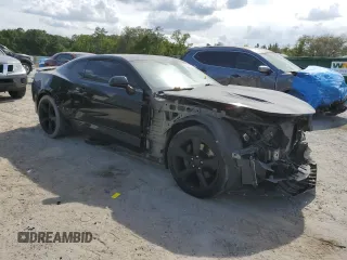 2018 Chevrolet Camaro 2SS with VIN 1G1FH1R76J0132649, listed as a Copart auction lot 55040715 with 86,058 mi miles and Salvage title. Bid and sale history available at DreamBid. Image 4.