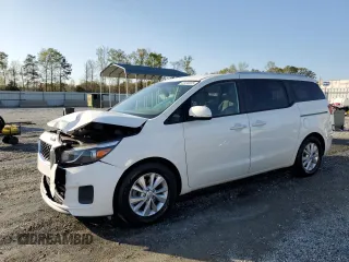 2017 Kia Sedona LX with VIN KNDMB5C1XH6335661, listed as a Copart auction lot 51413225 with 133,903 mi miles and Salvage Title. Bid and sale history available at DreamBid. Image 1.