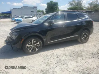 2025 Kia Sportage EX with VIN 5XYK33DF9SG278019, listed as a Copart auction lot 57820335 with 26,070 mi miles and Salvage title. Bid and sale history available at DreamBid. Image 1.