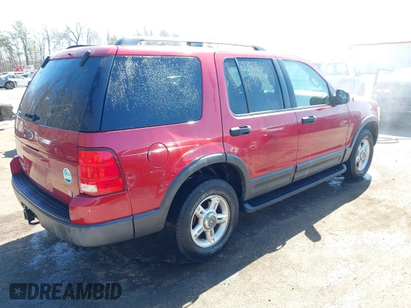 2003 Ford Explorer XLT z VIN 1FMZU73W13UA55229, wystawiony jako IAAI lot #41758546 z przebiegiem 178 469 mil mil oraz . Historia ofert i sprzedaży dostępna na DreamBid. Obrazek 4.