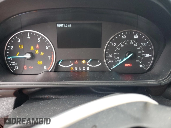 2020 Ford EcoSport SE with VIN MAJ6S3GL3LC353590, listed as a Copart auction lot 45317595 with 89,611 mi miles and Salvage Title. Bid and sale history available at DreamBid. Image 9.