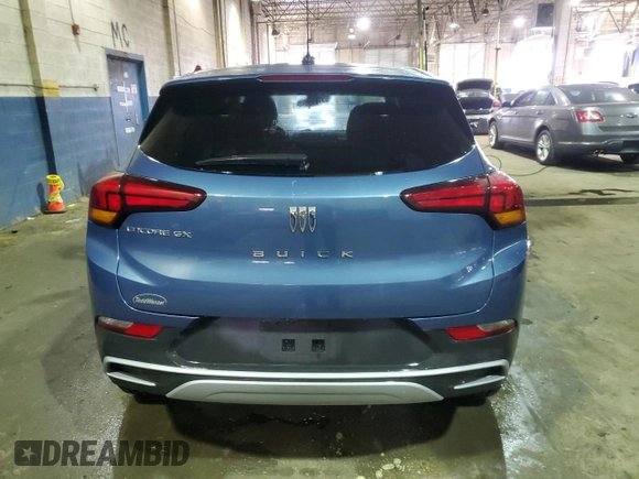 2024 Buick Encore GX Preferred with VIN KL4AMBS20RB179834, listed as a Copart auction lot 49475215 with 4,973 mi miles and Salvage title. Bid and sale history available at DreamBid. Image 6.