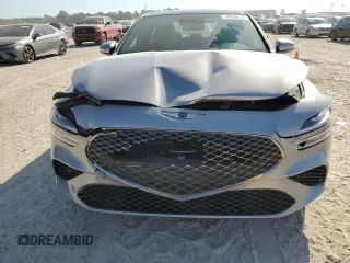 2024 Genesis G70 2.5T with VIN KMTG34SC1RU136889, listed as a Copart auction lot 74356314 with 9,158 mi miles and Salvage Title. Bid and sale history available at carsss.com. Image 5.