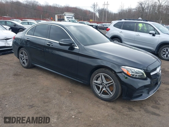 2020 Mercedes-Benz C 300 with VIN WDDWF8EB7LR549783, listed as a IAAI auction lot 41887063 with 83,443 mi miles and . Bid and sale history available at DreamBid. Image 1.