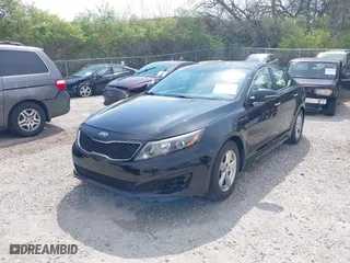 2014 Kia Optima LX with VIN 5XXGM4A72EG343520, listed as a IAAI auction lot 42050562 with 126,270 mi miles. Bid and sale history available at carsss.com. Image 2.