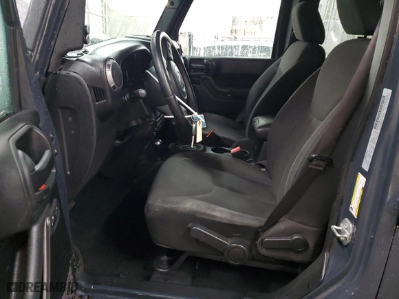 2017 Jeep Wrangler Unlimited Sport with VIN 1C4BJWDG7HL539287, listed as a Copart auction lot 52366995 with 70,782 mi miles and Salvage Title. Bid and sale history available at carsss.com. Image 7.