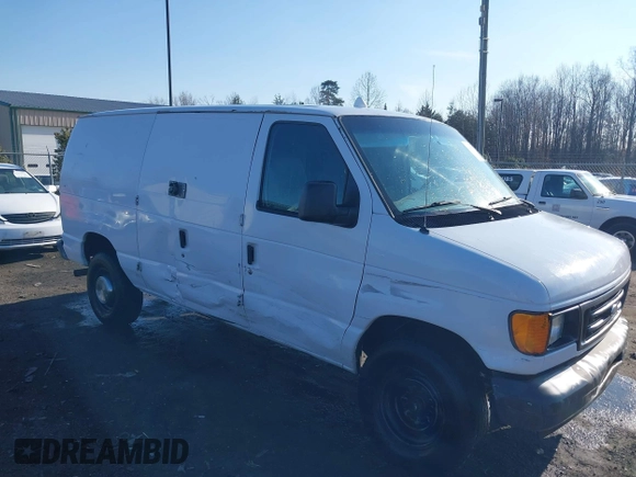2004 Ford Econoline Cargo with VIN 1FTSE34L24HB14511, listed as a IAAI auction lot 41480626 with 262,381 mi miles and . Bid and sale history available at carsss.com. Image 1.