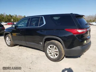 2019 Chevrolet Traverse LS with VIN 1GNERFKW5KJ317552, listed as a Copart auction lot 46930225 with 134,081 mi miles and Salvage Title. Bid and sale history available at carsss.com. Image 2.