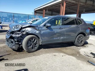 2024 Volkswagen Tiguan SE with VIN 3VV3B7AX5RM160835, listed as a Copart auction lot 49417135 with Not provided miles and Non repairable. Bid and sale history available at DreamBid. Image 1.