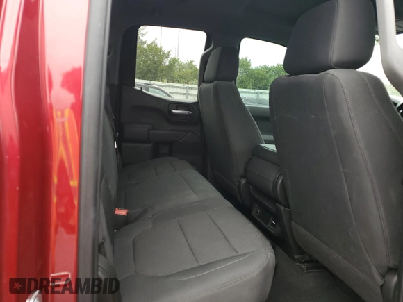 2020 Chevrolet Silverado 1500 Custom Trail Boss with VIN 1GCRYCEF8LZ291037, listed as a Copart auction lot 41971525 with 63,642 mi miles and Salvage Title. Bid and sale history available at DreamBid. Image 10.