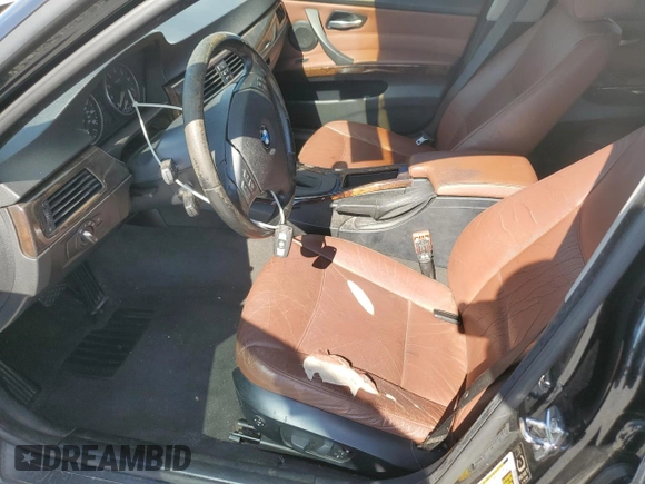 2006 BMW 3 Series 325i with VIN WBAVB13556PT27892, listed as a Copart auction lot 61299455 with 121,678 mi miles and Salvage title. Bid and sale history available at DreamBid. Image 7.