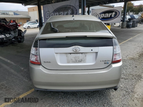 2005 Toyota Prius with VIN JTDKB20U957023096, listed as a Copart auction lot 53576515 with 363,778 mi miles and Clean Title. Bid and sale history available at carsss.com. Image 6.