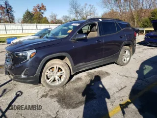 2018 GMC Terrain SLE Diesel with VIN 3GKALUEU6JL252181, listed as a Copart auction lot 81346474 with Not Provided miles and Salvage Title. Bid and sale history available at carsss.com. Image 1.