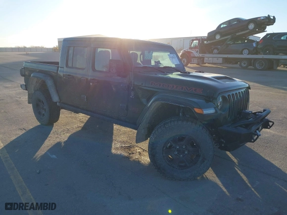 2022 Jeep Gladiator Mojave with VIN 1C6JJTEG7NL172628, listed as a IAAI auction lot 41429135 with 44,209 mi miles. Bid and sale history available at carsss.com. Image 1.