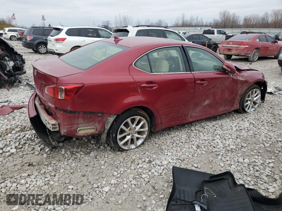 2012 Lexus IS 350 with VIN JTHCE5C21C5003018, listed as a Copart auction lot 85275074 with 155,713 mi miles and Clean title. Bid and sale history available at DreamBid. Image 3.