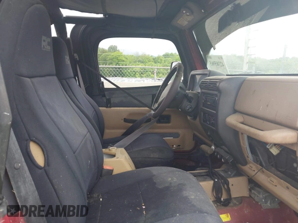 2000 Jeep Wrangler Sport with VIN 1J4FA49S2YP764321, listed as a IAAI auction lot 42385965 with Not provided miles and . Bid and sale history available at DreamBid. Image 5.