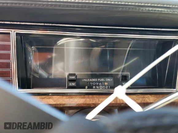 1984 Oldsmobile Toronado with VIN 1G3AZ57Y2EE316321, listed as a Copart auction lot 53278175 with 750,968 mi miles and Salvage Title. Bid and sale history available at DreamBid. Image 9.