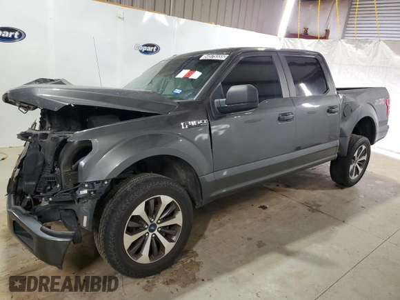 2019 Ford F-150 XL with VIN 1FTEW1CP0KKE47664, listed as a Copart auction lot 54575555 with Not provided miles and Clean title. Bid and sale history available at DreamBid. Image 1.