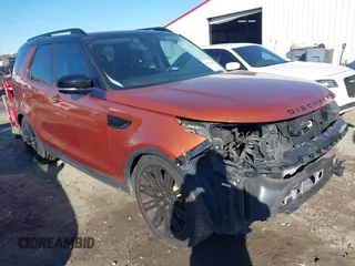 2017 Land Rover Discovery First Edition with VIN SALRTBBV3HA015352, listed as a IAAI auction lot 41364693 with 123,273 mi miles. Bid and sale history available at carsss.com. Image 1.