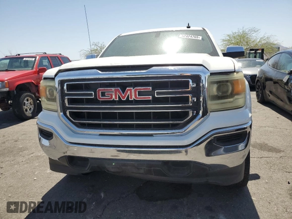 2015 GMC Sierra 1500 SLT with VIN 3GTU2VEC4FG150712, listed as a Copart auction lot 52424765 with 122,366 mi miles and Salvage Title. Bid and sale history available at DreamBid. Image 5.