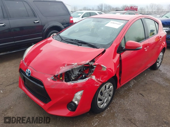 2015 Toyota Prius One with VIN JTDKDTB34F1094294, listed as a IAAI auction lot 41855669 with 108,176 mi miles and . Bid and sale history available at carsss.com. Image 6.