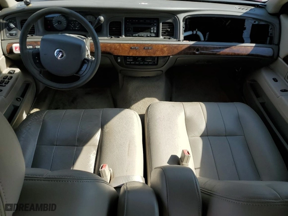 2007 Mercury Grand Marquis LS with VIN 2MEFM75V27X642659, listed as a Copart auction lot 53854085 with 90,612 mi miles and Clean Title. Bid and sale history available at carsss.com. Image 8.