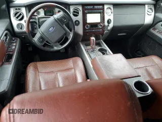 2012 Ford Expedition Max King Ranch with VIN 1FMJK1J52CEF64587, listed as a Copart auction lot 61662885 with 117,375 mi miles and Clean title. Bid and sale history available at DreamBid. Image 8.