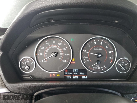 2018 BMW 3 Series 330i with VIN WBA8B9C52JEE83407, listed as a Copart auction lot 60325895 with 68,118 mi miles and Salvage title. Bid and sale history available at DreamBid. Image 9.