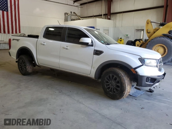 2019 Ford Ranger XL with VIN 1FTER4FH0KLB02030, listed as a Copart auction lot 49539895 with 74,320 mi miles and Salvage Title. Bid and sale history available at carsss.com. Image 4.