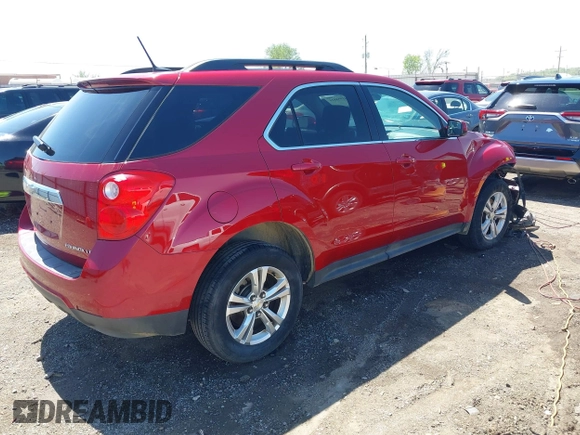 2013 Chevrolet Equinox LT z VIN 2GNALDEK6D1193589, wystawiony jako IAAI lot #41958814 z przebiegiem 90 077 mil mil oraz . Historia ofert i sprzedaży dostępna na DreamBid. Obrazek 4.