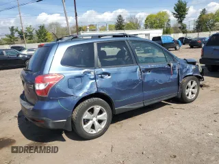 2014 Subaru Forester Premium with VIN JF2SJAGC6EH414177, listed as a Copart auction lot 53939715 with 119,015 mi miles and Salvage Title. Bid and sale history available at DreamBid. Image 3.