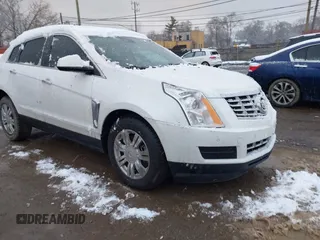 2016 Cadillac SRX Luxury Collection with VIN 3GYFNBE38GS532443, listed as a IAAI auction lot 41151179 with 74,499 mi miles. Bid and sale history available at carsss.com. Image 1.