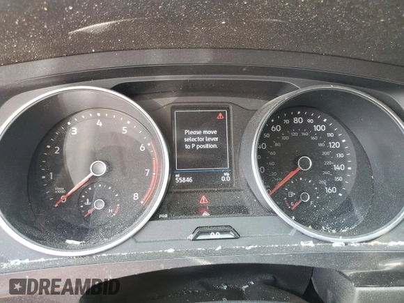2021 Volkswagen Tiguan SE with VIN 3VV3B7AXXMM069410, listed as a Copart auction lot 58994325 with 55,846 mi miles and Salvage title. Bid and sale history available at DreamBid. Image 9.
