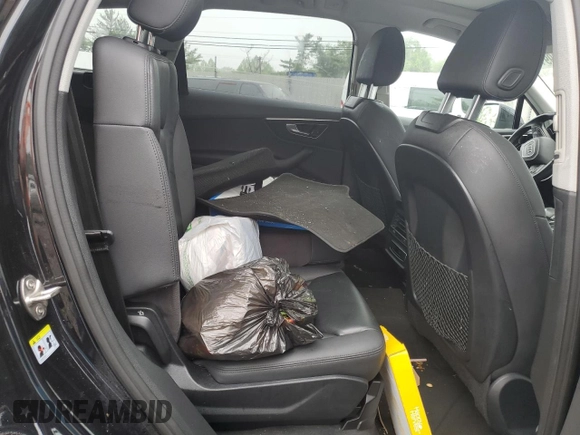 2020 Audi Q7 Premium with VIN WA1AJAF78LD011590, listed as a Copart auction lot 57129915 with 75,401 mi miles and Salvage title. Bid and sale history available at DreamBid. Image 11.