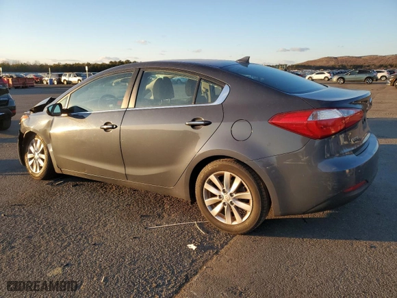 2015 Kia Forte EX with VIN KNAFX4A84F5263621, listed as a Copart auction lot 87974365 with 97,195 mi miles and Salvage Title. Bid and sale history available at carsss.com. Image 2.
