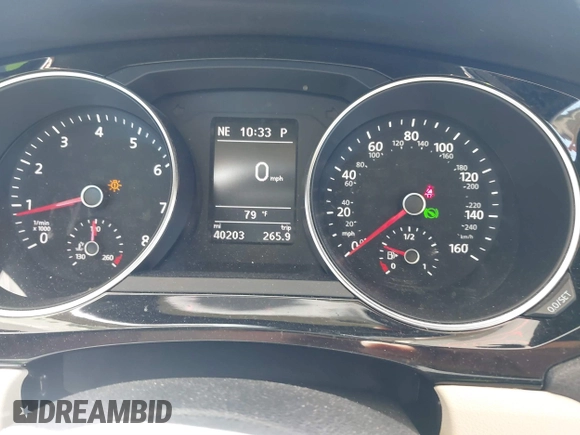 2017 Volkswagen Jetta SEL with VIN 3VWL17AJ0HM409955, listed as a IAAI auction lot 41840718 with 40,203 mi miles and . Bid and sale history available at DreamBid. Image 7.