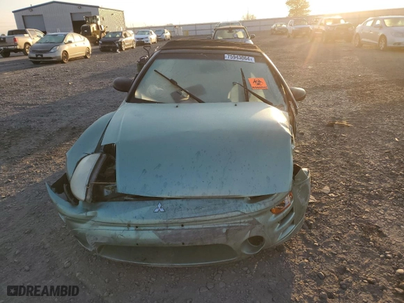2003 Mitsubishi Eclipse GTS with VIN 4A3AE75H43E126640, listed as a Copart auction lot 75943064 with 162,769 mi miles and Salvage Title. Bid and sale history available at carsss.com. Image 5.