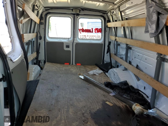 2013 Ford Econoline Cargo Commercial with VIN 1FTNE2EW3DDA97127, listed as a Copart auction lot 61634945 with Not provided miles and Salvage title. Bid and sale history available at DreamBid. Image 10.