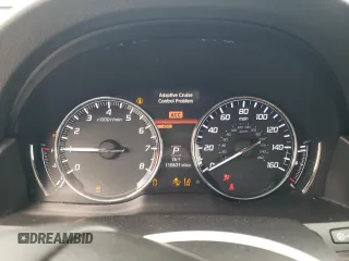 2016 Acura RLX Tech Pkg with VIN JH4KC1F51GC000993, listed as a Copart auction lot 73322414 with 118,631 mi miles and Salvage Title. Bid and sale history available at carsss.com. Image 9.