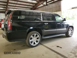 2020 Cadillac Escalade ESV Luxury z VIN 1GYS4HKJXLR150354, wystawiony jako Copart lot #56386485 z przebiegiem 131 803 mil mil oraz Szkoda całkowita • Salvage title. Historia ofert i sprzedaży dostępna na DreamBid. Obrazek 3.