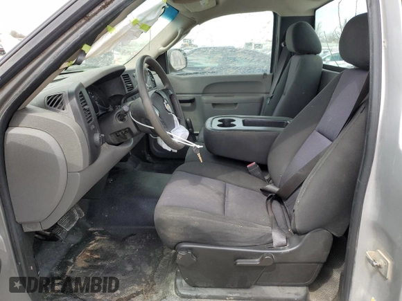 2010 Chevrolet Silverado 1500 Work Truck with VIN 1GCPCPEX8AZ263693, listed as a Copart auction lot 49038045 with 132,268 mi miles and Salvage Title. Bid and sale history available at DreamBid. Image 7.