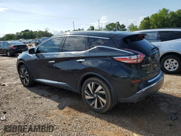 2015 Nissan Murano Platinum z VIN 5N1AZ2MG7FN256365, wystawiony jako Copart lot #58946545 z przebiegiem 107 882 mil mil oraz Czysty tytuł • Clean title. Historia ofert i sprzedaży dostępna na DreamBid. Obrazek 2.