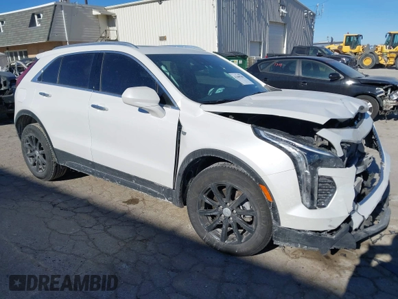 2022 Cadillac XT4 AWD Luxury with VIN 1GYFZBR42NF170554, listed as a IAAI auction lot 41409705 with 38,727 mi miles and . Bid and sale history available at carsss.com. Image 1.