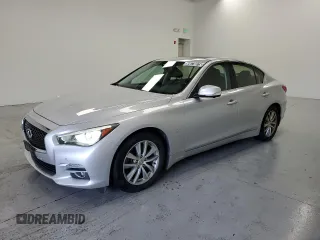 2015 Infiniti Q50 Premium z VIN JN1BV7AR2FM404826, wystawiony jako Copart lot #56673075 z przebiegiem 139 005 mil mil oraz Czysty tytuł • Clean title. Historia ofert i sprzedaży dostępna na DreamBid. Obrazek 1.