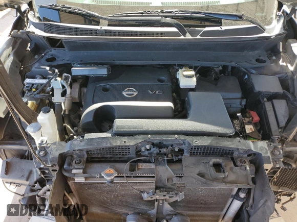2016 Nissan Pathfinder Platinum with VIN 5N1AR2MN0GC629225, listed as a Copart auction lot 80952774 with 144,255 mi miles and Salvage Title. Bid and sale history available at carsss.com. Image 12.
