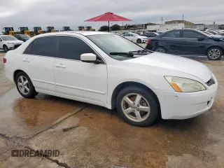 2005 Honda Accord EX z VIN 1HGCM56705A001560, wystawiony jako Copart lot #55793455 z przebiegiem 212 256 mil mil oraz Szkody całkowita. Historia ofert i sprzedaży dostępna na DreamBid. Obrazek 4.