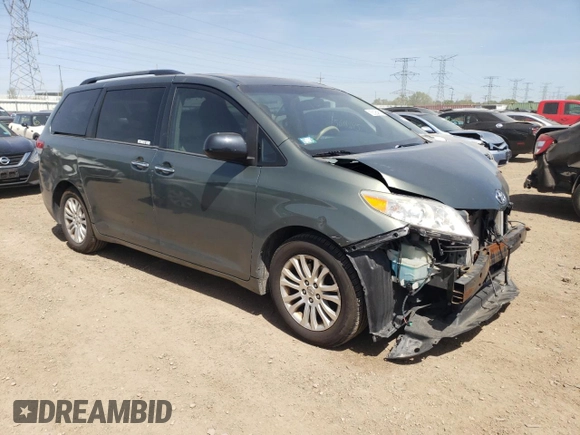 2013 Toyota Sienna XLE AAS с VIN 5TDYK3DC2DS313685, выставлен на аукционе Copart как лот 56064505 с пробегом 115 624 миль миль и Списание • Salvage title. История ставок и продаж доступна на DreamBid. Изображение 4.