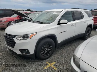 2019 Chevrolet Traverse LT Cloth with VIN 1GNERGKW9KJ281063, listed as a Copart auction lot 74217424 with Not Provided miles and Salvage Title. Bid and sale history available at carsss.com. Image 1.