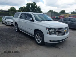2015 Chevrolet Suburban LTZ with VIN 1GNSCKKC4FR239114, listed as a IAAI auction lot 42832146 with 183,711 mi miles and . Bid and sale history available at DreamBid. Image 1.