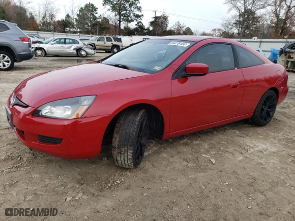2005 Honda Accord Cpe EX with VIN 1HGCM72735A013963, listed as a Copart auction lot 84878484 with NaN miles and Clean Title. Bid and sale history available at carsss.com. Image 1.